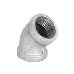 Codo galvanizado de 45° x 2?