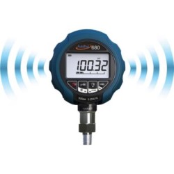 Manómetro digital Additel ADT680W-05-GP15K-PSI-N, 0.05 % FS, 0 a 15000 psi, presión manométrica, registro de datos e inalámbrico