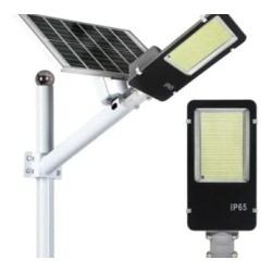 Lampara Sub urbana solar 300w con batería de litio
