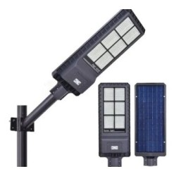 Lampara Sub urbana solar 180w con bateria de litio