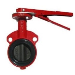 V?lvula Mariposa Marca Bray Tipo Wafer C-30A de 8? para presi?n m?xima de 175 psi con cuerpo en Hierro Fundido ASTMI A126, Disco