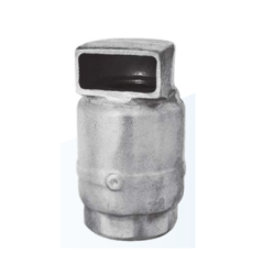 Una válvula de admisión y expulsión de aluminio de 2?