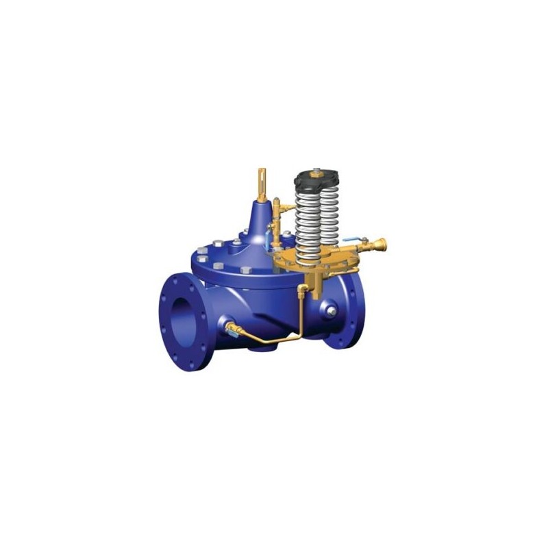 VALVULA SOSTENEDORA DE PRESION MARCA CLAVAL, MODELO 50-90 A KC DBBBB150AG. CUERPO TIPO GLOBO. MATERIALES DE FABRICACION: CUERPO 