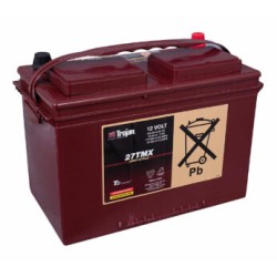 Bater?a Marca Trojan Modelo 45-27TMX. Capacidad de 105 AH@12V a 20Hrs. Sellada, libre de mantenimiento.