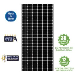 Panel solar monocristalino, CONNERA, serie ASTRAL XHC, 545 watts, 144 celdas, marco de aluminio anodizado