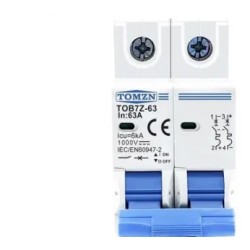 Interruptor Termomagn?tico 1000v 20 A Solar Fotovoltaico