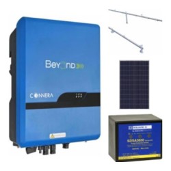 Kit Solar 2 Kwp (600 Kwh) Mono Interconectado Completo a Cfe