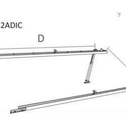Estructura 2 Paneles Solar Adicionales Connera Aurax2adic