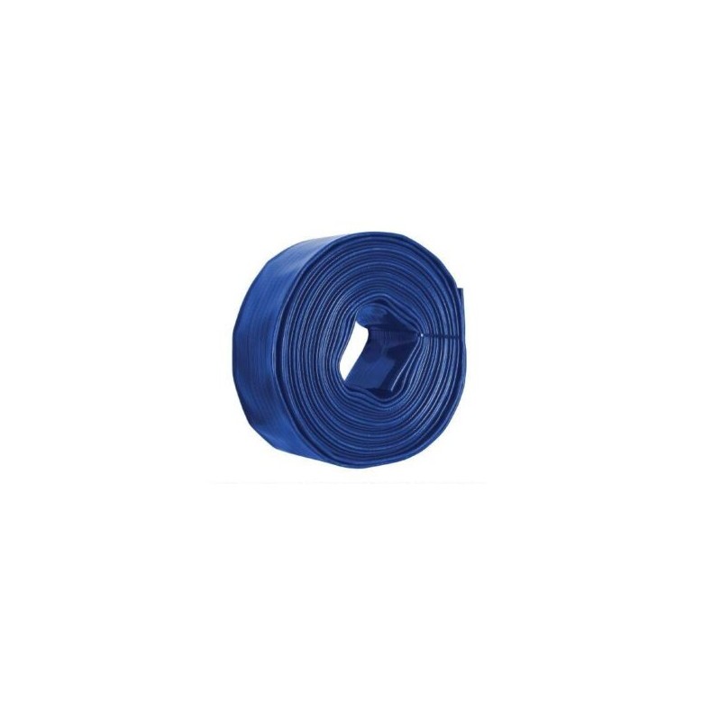 Manguera plana para descarga de agua LAYFAT, PVC flexible, 2? x 50 m