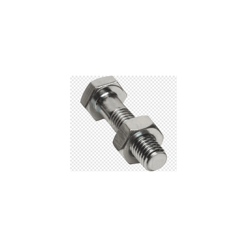 Tornillo galvanizado con tuerca de 5/8? x 2 1/2? para brida de 2?-3?