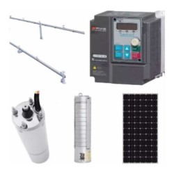 Kit De Bombeo Sumergible Solar 2.5 Lps – 70 Metros 3 hp
