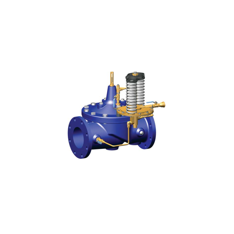 V?lvula de control de nivel por altitud, marca CLA-VAL, modelo 210-01 A KC DB BBB. cuerpo de hierro d?ctil con recubrimiento ep?