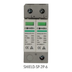 Supresor De Picos Para Paneles Solares De 2 Polos Connera