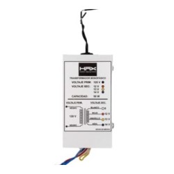 Transformador HAX con gabinete 100 W / 120 V a 12/13/14 V