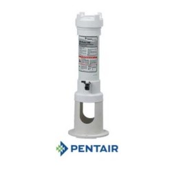 Clorador de tabletas marca Pentair modelo Rainbow 300 para instalaci?n ?fuera de l?nea? tableta de 3? capacidad 4.8 lbs