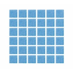 Mosaico ZAFIRO para piscina, fuente y spa, PANDA, MOSAIK, 2x2cm, 2.14m?, 20 hojas con papel – MOSAIKV-A1016-PV2