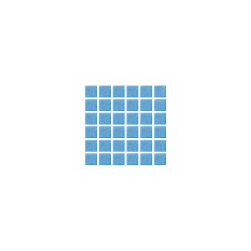 Mosaico ZAFIRO para piscina, fuente y spa, PANDA, MOSAIK, 2x2cm, 2.14m?, 20 hojas con papel – MOSAIKV-A1016-PV2