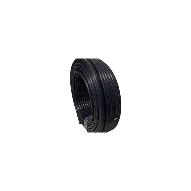 Manguera poliducto negro RD-9 reforzada de 1? de diámetro -PEAD-010-RD09