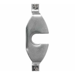 Soporte para manómetro de conexión trasera, ALTAMIRA, en acero galvanizado Código: SPTMANCT