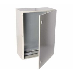 Gabinete metálico, gris RAL, ARGOS 60 x 40 x 25 cm