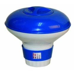 Clorador flotante de 9? marca PANDA construido en pol?mero reforzado 012-003-A-003