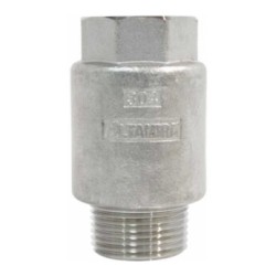 Válvula Check Para Columna Acero Inoxidable 1 Npt M-h