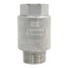 Válvula Check Para Columna Acero Inoxidable 1 Npt M-h