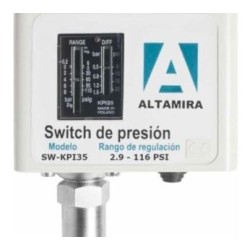 Interruptor De Presión 2.9 – 116 Psi Conexión 1/4 Sw-kpi35