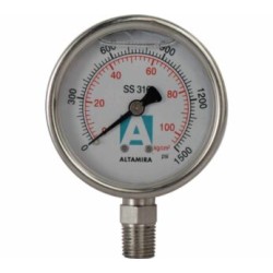 Man?metros Glicerina 1500 Psi 2.5 In C. Base Altamira