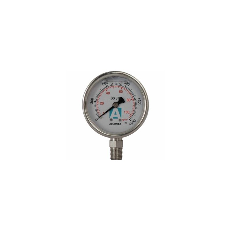 Man?metros Glicerina 1500 Psi 2.5 In C. Base Altamira