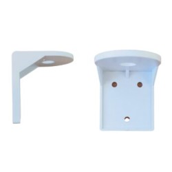 Soporte de plástico para llave de ganso de equipos de ósmosis inversa y filtración básica