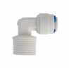 Adaptador codo tipo “L” para ósmosis inversa de 100G y 400G (RM3/8?, T1/4?)