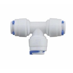 Adaptador tipo “T” para osmosis inversa de 100G (T1/4?, T1/4?, T1/4?)