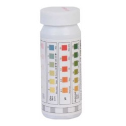 Tiras Reactivas 5 En 1 Panda: Cloro, Ph, Alc, Brom, Dureza