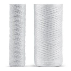 Filtro Cartucho Polipropileno Hilado Marca HYDRONIX de 4.5? x 20? Para Filtrado de 5 Micras