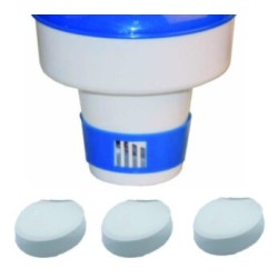 Clorador Flotante 7 Marca Panda + 5 Tabletas 3 De Tricloro