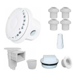 Kit Empotrables Para Alberca Dren De Fondo Con Boquillas