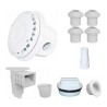 Kit Empotrables Para Alberca Dren De Fondo Con Boquillas