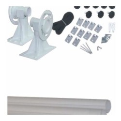 Enrrollar Cubierta De Piscina Panda Con Tubo Aluminio