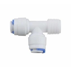 Adaptador tipo “T” para osmosis inversa de 100G y 400G (RM1/4?, T1/4?, T1/4?)