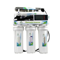 Purificador Osmosis 7 Etapas 100 Gpd Uv Hidrogreen