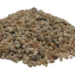 Grava Silica De Soporte De Medio Filtrante Para Filtro Kg 1/4 x 1/8? 6.35 x 3.175 mm (Cuarzo)