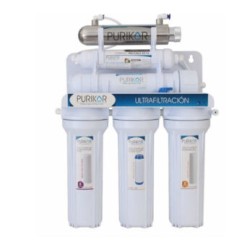 Sistema Ultrafiltración 6 Etapas Pkuf-6uv + Kit De Mant 24 M