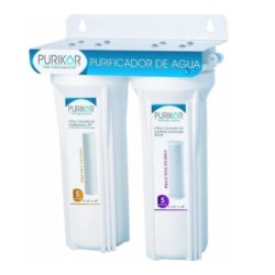 Sistema De Filtración 2 Etapa De 5 Micras Para 0.5 Gpm Pkf-2