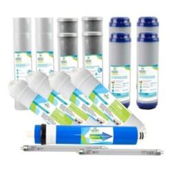 Kit De Mantenimiento 24 Meses 6 Etapas Osmosis 400 Gpd HIDROGREEN