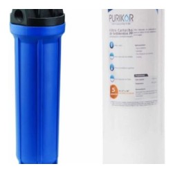 Porta Filtro 4.5×20 + Filtro Polipropileno Termo 5 Micras