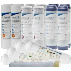 Kit Mantenimiento 24 Meses Ultrafiltración Para Model Pkuf-5