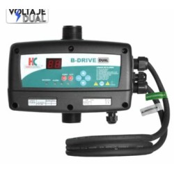 Variador de frecuencia HIDROCONTROL B-DRIVE DUAL (enfriado por agua), 11A, 1 F, 127 / 230V, motobomba 1F, 127 / 230V