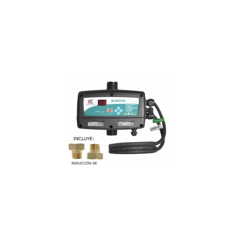 Variador de frecuencia HIDROCONTROL B-DRIVE (enfriado por agua), 1 fase, 230V, para motobomba 3 fases, 230V, 10A B-DRIVEWMT10/23