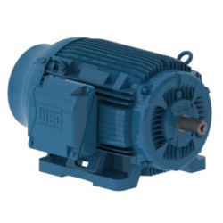 Motor Weg Horizontal de 125 HP, 4 Polos 1750 RPM, Carcasa 444/5T, 3F 440 VCA, Con Flecha , Sin Brida